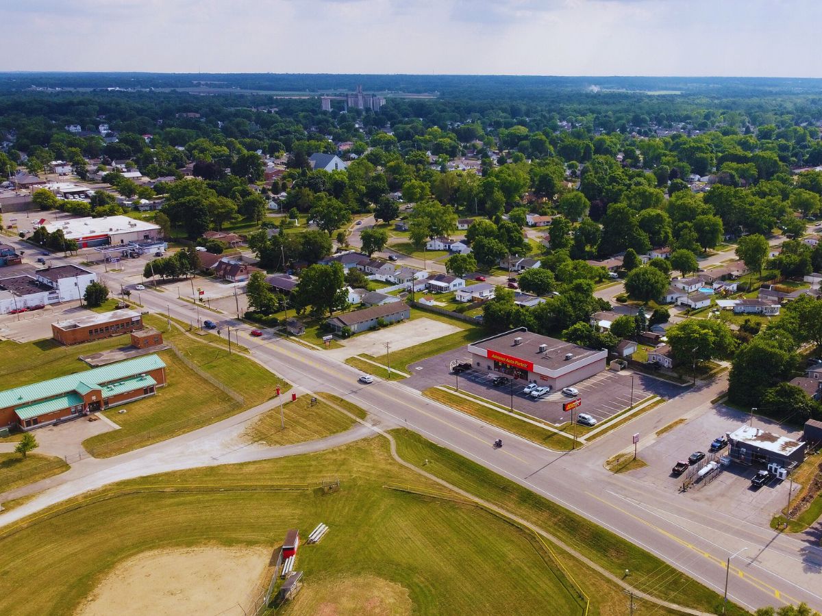 Bird Eye View, New Carlisle, OH