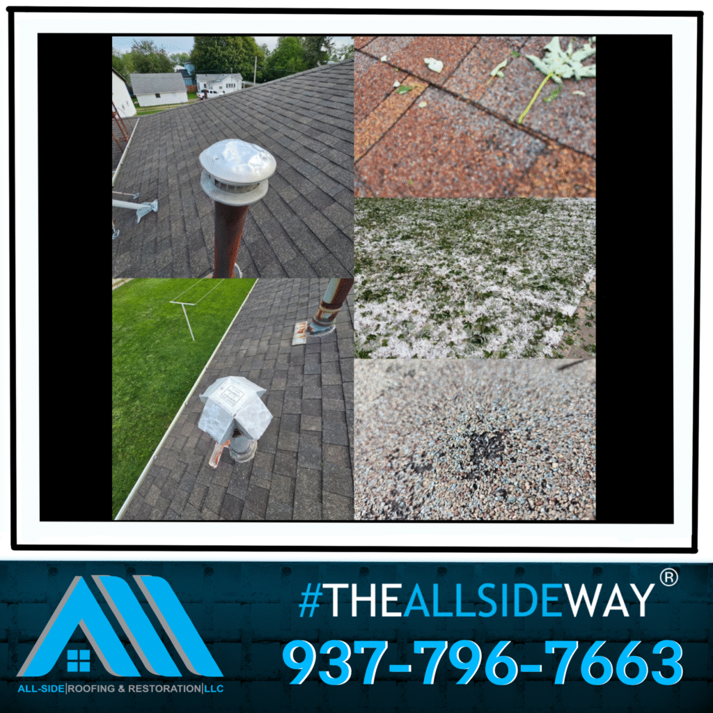 Professional roofing company in Tipp City, OH, installing durable shingles on a residential home