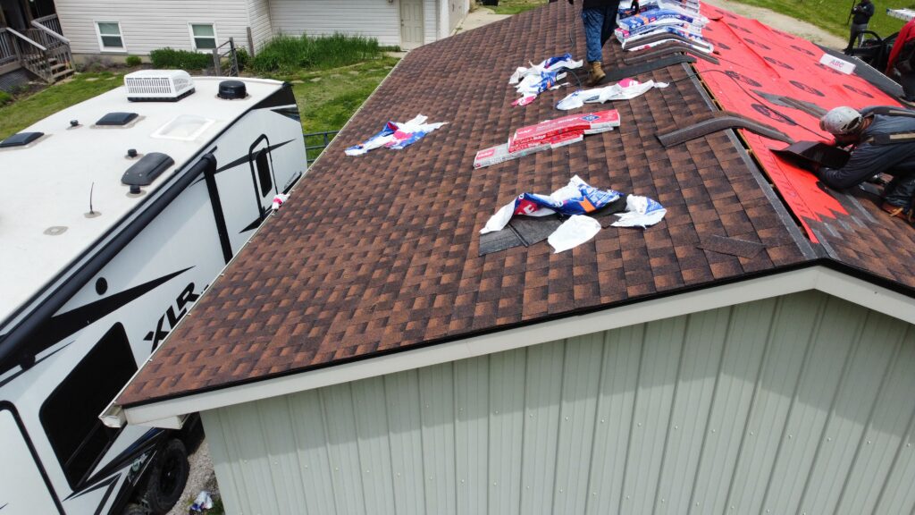 Professional roof replacement near me in Franklin, OH, for an aging residential roofing system